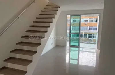 Cobertura com 3 quartos à venda na rua martins pena, tijuca, rio de janeiro, 140 m2 por r$ 1.590.000