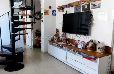 Cobertura com 1 quarto à venda na rua general roca, tijuca, rio de janeiro, 120 m2 por r$ 600.000