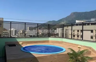 Cobertura com 3 quartos à venda na rua general espírito santo cardoso, tijuca, rio de janeiro, 153 m2 por r$ 987.000