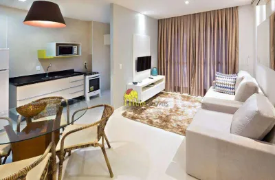 Apartamento com 1 dormitório à venda por r$ 450.000,00 - balneário cidade atlântica - guarujá/sp