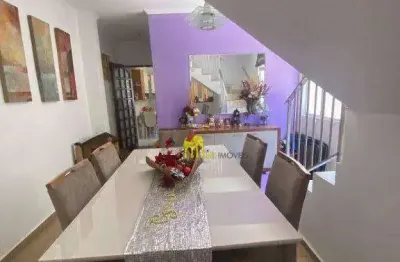 Sobrado com 3 dormitórios à venda, 150 m² por r$ 720.000,00 - vila portugal - são paulo/sp