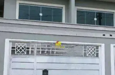 Lindo sobrado de 150 m² com 3 dormitórios sendo 1 suíte no jardim são josé, sp