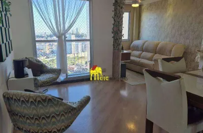 Apartamento com 2 dormitórios à venda, 65 m² - parque maria domitila - são paulo/sp