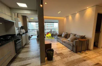 Apartamento com 2 dormitórios à venda, 70 m² por r$ 880.000 - vila anastácio - são paulo/sp
