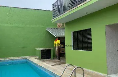 Sobrado com 3 dormitórios à venda, 180 m² por r$ 1.200.000 - balneário josedy - peruíbe/sp