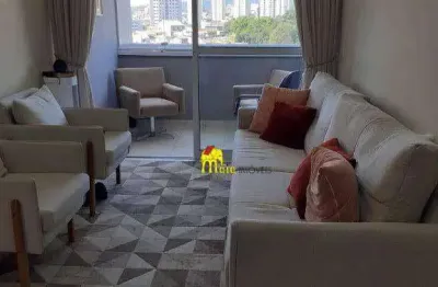 Apartamento com 3 dormitórios à venda, 76 m² por r$ 650.000 - vila mangalot - são paulo/sp