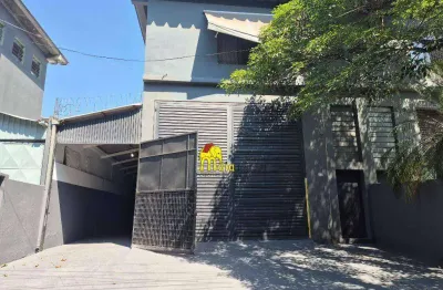 Galpão para alugar, 300 m² por r$ 7.998,00/mês - parque são domingos - são paulo/sp