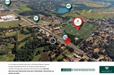 Terreno em condomínio fechado à venda no Jardim Colonial I, Araçoiaba da Serra 