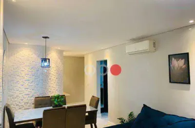 Apartamento com 3 dormitórios à venda, 150 m² por r$ 480.000,00 - condomínio cidade jardim - sorocaba/sp