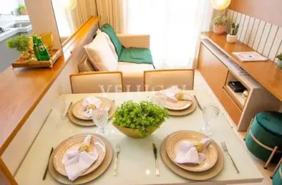 Apartamento com 2 quartos à venda na estrada municipal chafic josé saif, 2780, jardim casablanca, indaiatuba, 51 m2 por r$ 371.532