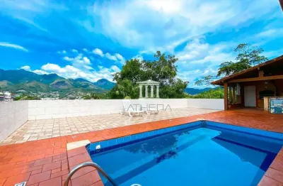 Casa à venda, 320 m² por r$ 850.000,00 - parque são luiz - teresópolis/rj