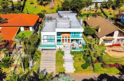 Casa à venda, 610 m² por r$ 4.500.000,00 - quebra frascos - teresópolis/rj