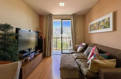 Apartamento com 2 dormitórios à venda, 71 m² por r$ 560.000,00 - alto - teresópolis/rj