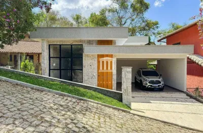 Casa à venda, 140 m² por r$ 1.200.000,00 - albuquerque - teresópolis/rj