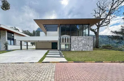 Casa à venda, 525 m² por r$ 5.700.000,00 - quebra frascos - teresópolis/rj