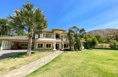 Casa com 4 dormitórios à venda, 650 m² por r$ 4.200.000,00 - parque do imbui - teresópolis/rj