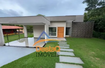 Casa em condomínio fechado com 3 quartos à venda no condomínio estância da mata, jaboticatubas , 180 m2 por r$ 990.000