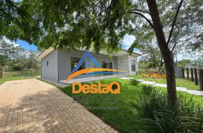 Casa em condomínio fechado com 4 quartos à venda no condomínio estância da mata, jaboticatubas , 200 m2 por r$ 1.050.000