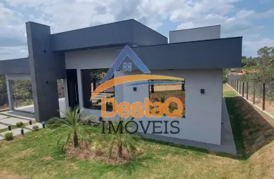 Casa em condomínio fechado com 3 quartos à venda no condomínio estância da mata, jaboticatubas  por r$ 1.190.000