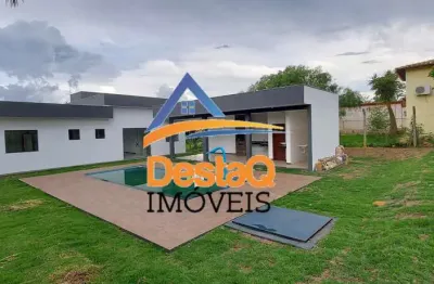 Casa em condomínio fechado com 3 quartos à venda no condomínio estância da mata, jaboticatubas  por r$ 850.000