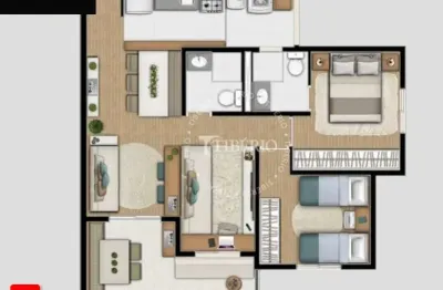 Lançamento apto à venda em são paulo-sp, santa teresinha: 3 quartos, 1 suíte, 2 salas, 2 banheiros, 2 vagas, 67,33m². aproveite!
