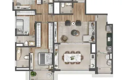 Lançamento! espaçoso apartamento de 3 quartos e 3 suítes no tucuruvi, são paulo-sp - 129m², 3 salas, 5 banheiros e 2 vagas de garagem!