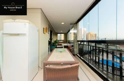 Apartamento de luxo mobiliado com 3 quartos e 3 suítes em santana
