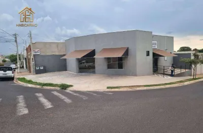 Salão, 73 m² - venda por r$ 530.000,00 ou aluguel por r$ 1.600,00/mês - residencial da fraternidade - são josé do rio preto/sp