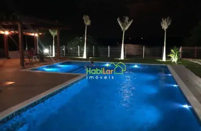 Rancho à venda, 450 m² por r$ 1.300.000,00 - recanto dourado ii - lins/sp