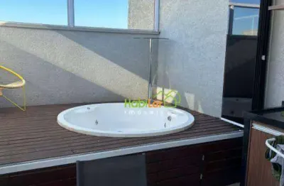 Cobertura com 3 dormitórios à venda, 130 m² por r$ 1.000.000 - pinheiros - são josé do rio preto/sp