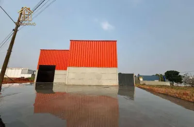 Galpão para alugar, 740 m² por r$ 20.000/mês - distrito industrial doutor carlos arnaldo e silva - são josé do rio preto/sp