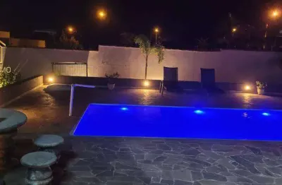 Rancho com 4 dormitórios à venda, 350 m² por r$ 1.350.000 - condomínio terra da barra - mendonça/sp