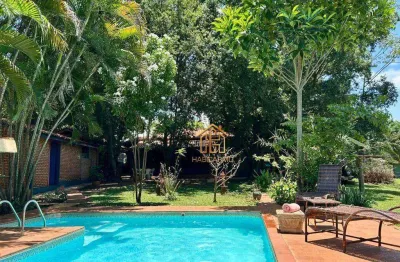 Rancho com 10 dormitórios à venda, 3000 m² por r$ 1.470.000 - riviera grandes lagos - santa clara d'oeste/sp