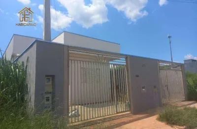 Casa à venda, 140 m² por r$ 178.000,00 - loteamento parque maria serantes - são josé do rio preto/sp