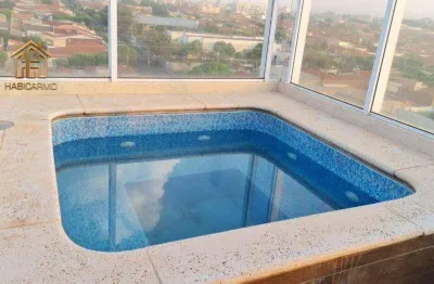 Lindo apartamento/cobertura com 02 dormitórios no parque industrial