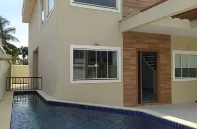 Casa em condomínio para venda em rio de janeiro, vargem pequena, 3 dormitórios, 3 suítes, 4 banheiros, 2 vagas