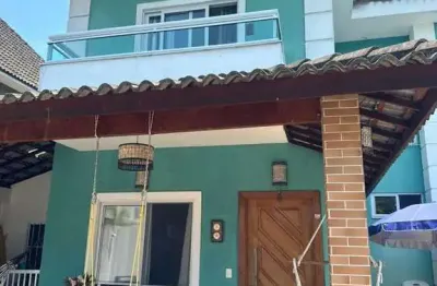 Casa em condomínio para venda em rio de janeiro, recreio dos bandeirantes, 4 dormitórios, 4 suítes, 6 banheiros, 2 vagas