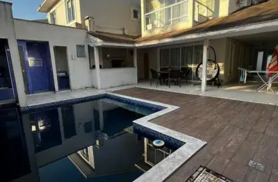 Casa em condomínio para venda em rio de janeiro, recreio dos bandeirantes, 5 dormitórios, 2 suítes, 6 banheiros, 3 vagas