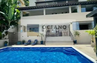 Casa em condomínio para locação em rio de janeiro, vargem pequena, 5 dormitórios, 5 suítes, 7 banheiros, 2 vagas