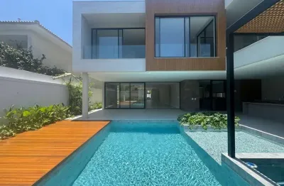 Casa em condomínio para venda em rio de janeiro, barra da tijuca, 5 dormitórios, 5 suítes, 8 banheiros, 3 vagas