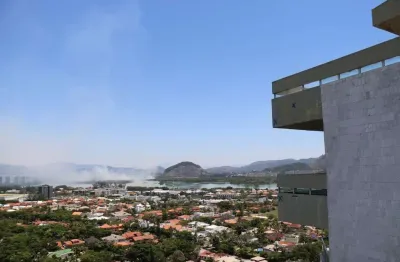 Cobertura para venda em rio de janeiro, barra da tijuca, 4 dormitórios, 4 suítes, 4 banheiros, 8 vagas