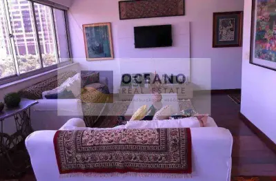 Cobertura para venda em rio de janeiro, ipanema, 3 dormitórios, 1 suíte, 3 banheiros, 1 vaga