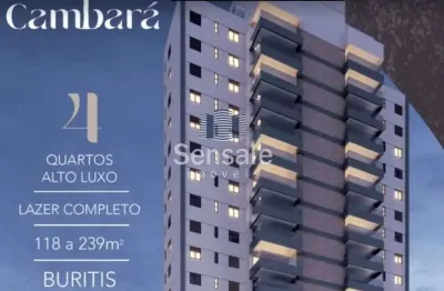 Apartamento com 4 quartos à venda na rua ernani agricola, 195, buritis, belo horizonte por r$ 1.237.983
