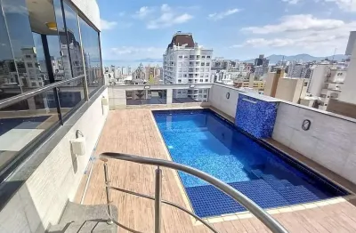 Cobertura para venda em florianópolis, centro, 4 dormitórios, 2 suítes, 6 banheiros, 3 vagas