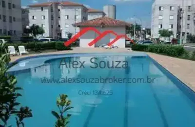 Apartamento para venda em sumaré, jardim santa maria (nova veneza), 2 dormitórios, 1 banheiro, 1 vaga