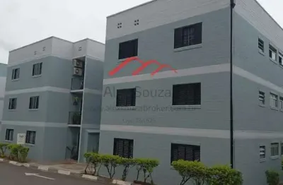 Apartamento para venda em sumaré, parque residencial regina (nova veneza), 2 dormitórios, 1 banheiro, 1 vaga