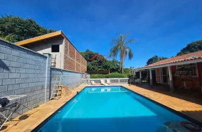 Sítio / chácara para venda em paulínia, parque da represa, 2 dormitórios, 2 banheiros, 10 vagas