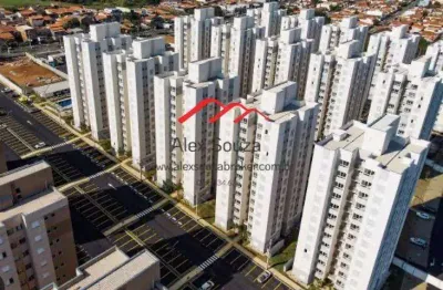 Apartamento para venda em hortolândia, vila são pedro, 2 dormitórios, 1 suíte, 2 banheiros, 1 vaga