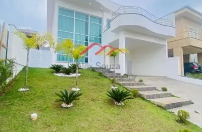 Sobrado em condomínio para locação em campinas, swiss park, 3 dormitórios, 3 suítes, 5 banheiros, 4 vagas