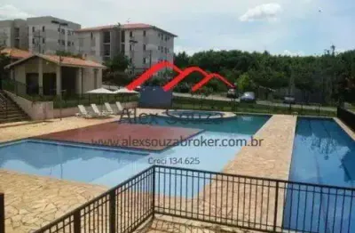 Apartamento para venda em sumaré, jardim bom retiro (nova veneza), 2 dormitórios, 1 banheiro, 1 vaga